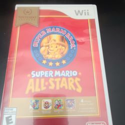 Nintendo Wii Game Super Mario All Stars 