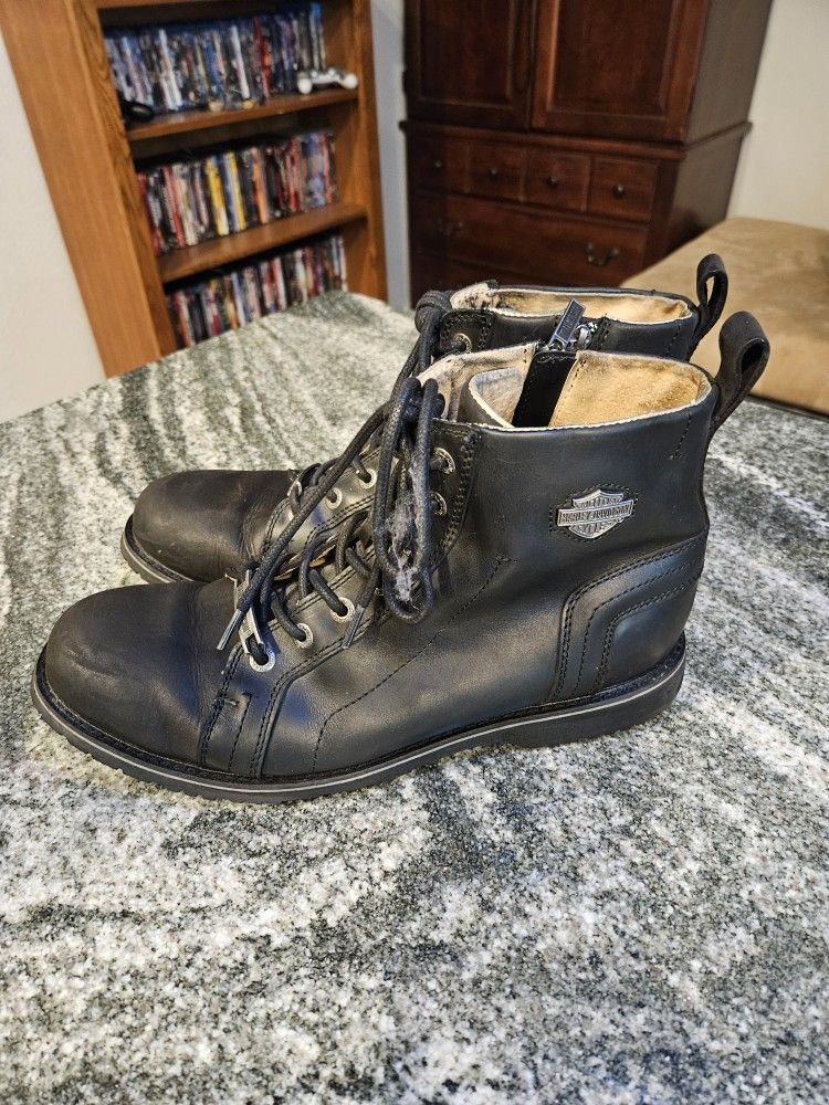 Harley Davidson Leather Boots