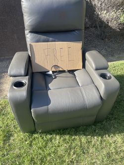 Serta Grey Recliner FREE