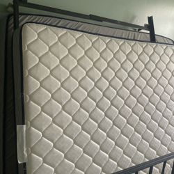 Queen Size Mattresses, Box spring, And Free Frame
