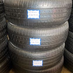 🛞SET OF 4 USED TIRES🛞 205/55/16 DUNLOP •INSTALL/BALANCE INC•