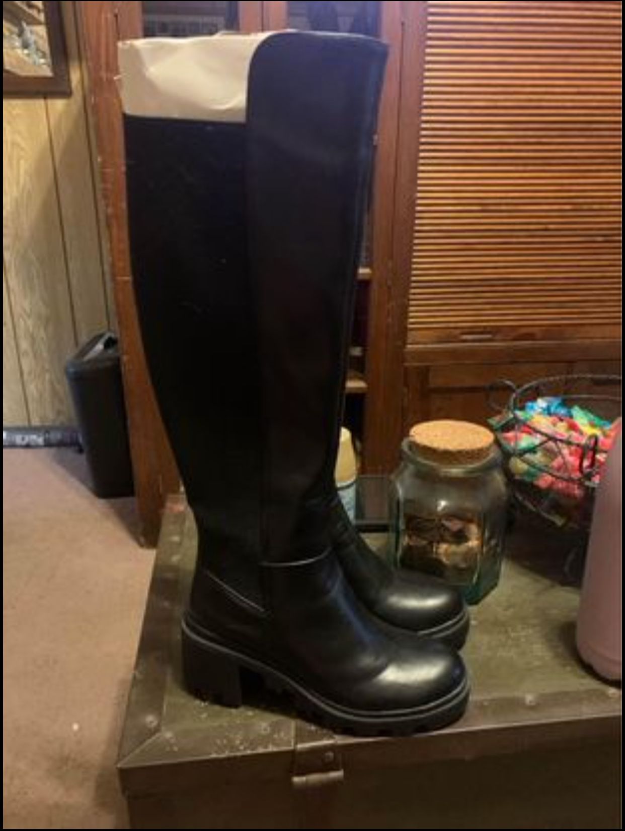 Black Boots Size 6.5
