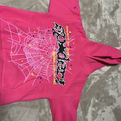 Magenta/Pink Spider Hoodie