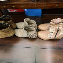 Boots Bootie  3 Pairs For$10 (size 6)