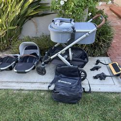 Uppababy Vista Stroller With Accessories