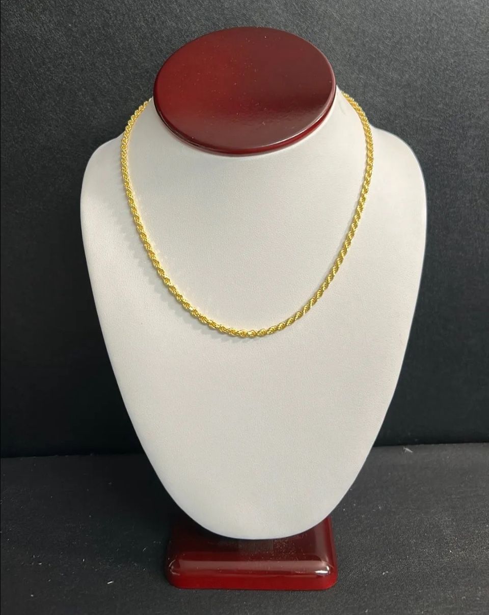 3mm 16 Inch rope Chain