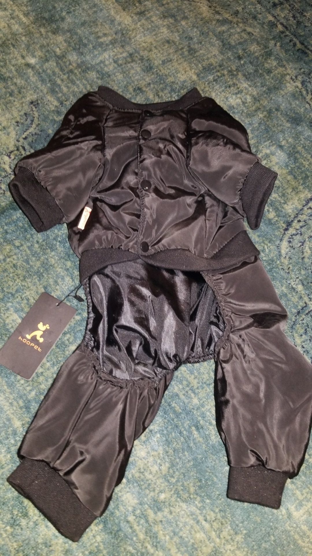 Dog bomber suit and rain jacket