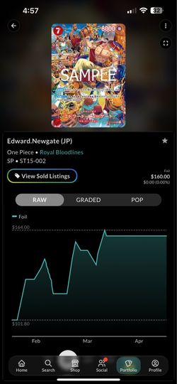 Edward Newgate JP SP op10