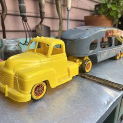 50s  Very Hip !👍Auto Carrier Truck!
