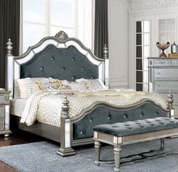 Modern Bed frame Eastern King size