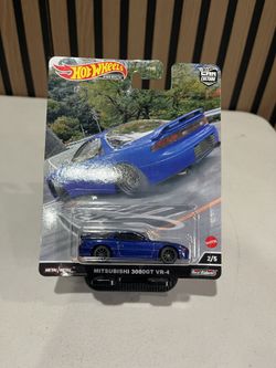 Hot Wheels 1:64 Mountain Drifters Mitsubishi 3000GT VR-4 Blue HCJ98 Car Culture