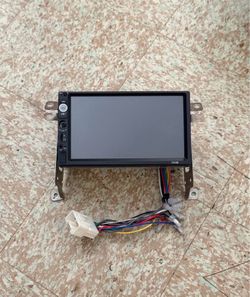 09 lancer double din