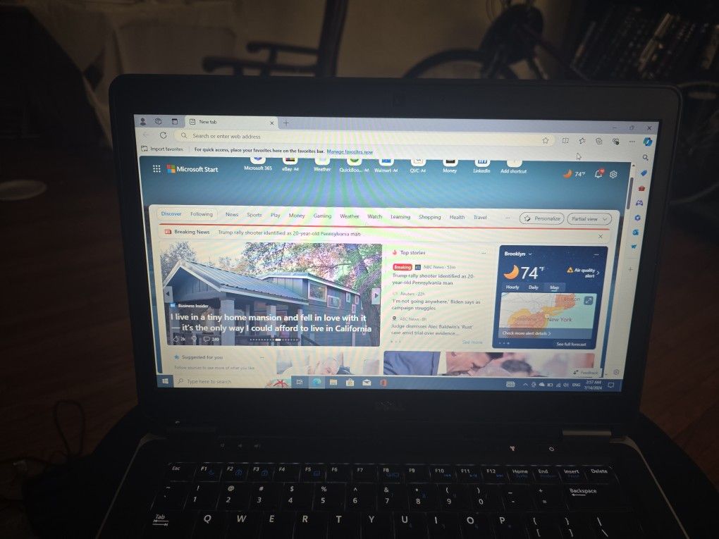 Dell Lattitude E7440 Laptop 98% Battery Health, Core i5 256GB SSD 8GB RAM