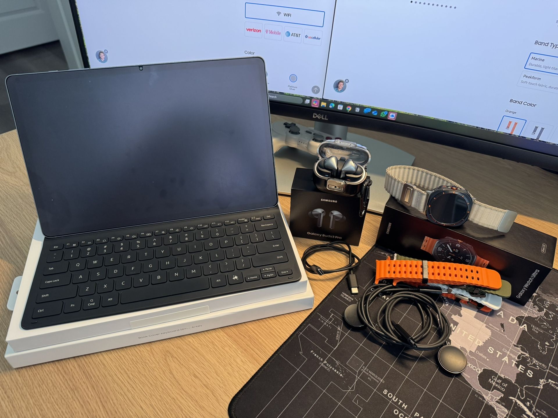 Complete Samsung Bundle, Tablet, Watch, Headset, Tag