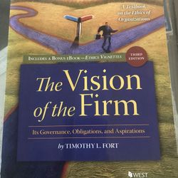  The Vision of the Firm (Higher Education Coursebook)