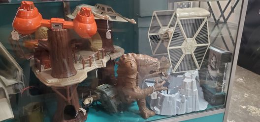 Vintage star wars vehicles and playsets