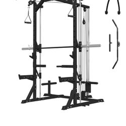Smith Machine, Black| Multifunctional Machine | Home gym|affordable Exercise Equipment