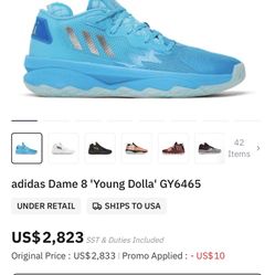 Adidas YOUNG DAME  “D.O.L.L.A.”