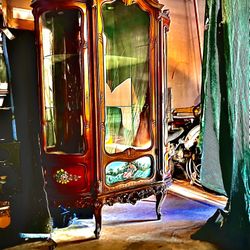 Italian hutch from Sicily handpainted