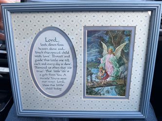 Guardian Angel Children's Prayer Framed Print