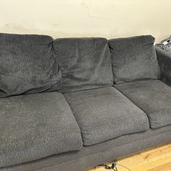 Like New Charcoal Grey 3-Seater Couch