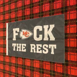 Brand New Kansas City Chiefs Banner Flag 
