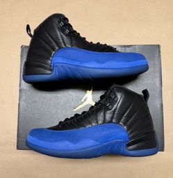Nike Air Jordan 12 Retro Game Royal Mens size 9 Basketball Shoes Rare!