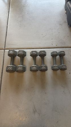Cast Hex Dumbbell