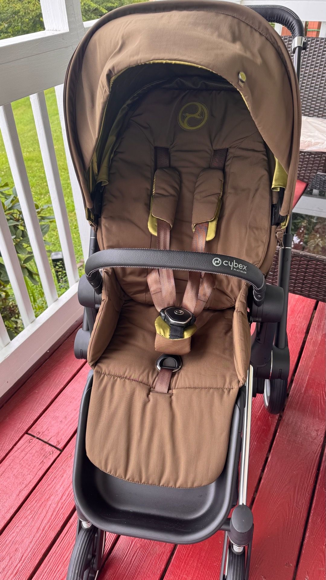 CYBEX e-Priam Stroller smart + Cloud G Lux Infant Car Seat