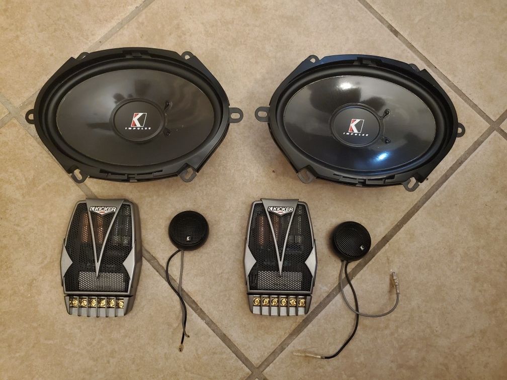 Kicker Impulse i57.2 ( 5"x7")Component Speaker System