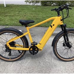 6585185 velotic Nomad 1 Fat Tire E-bike 55mi range and 25mph UL certified
