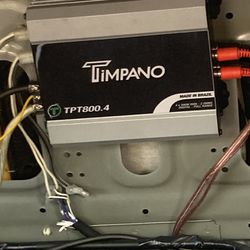 Timpano Tpt-800.4 4 Channel 4 x 200 watt 2-Ohm Amplifier