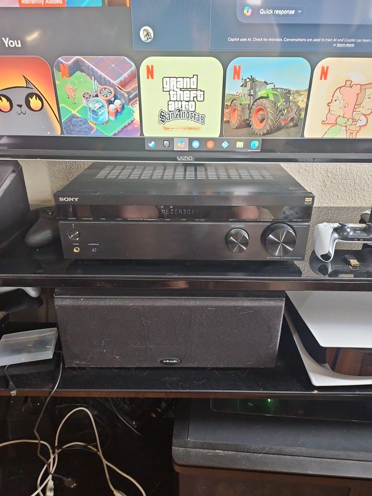 Sony AV Receiver, 4K HDR DOLBY ATMOS