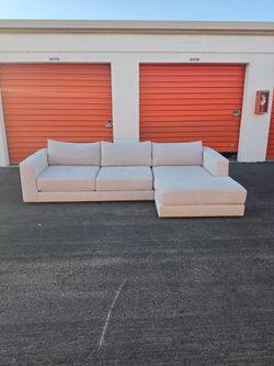 Create & Barrel Sectional Sofa