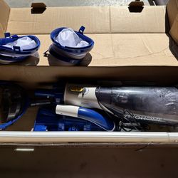 Cordless Pool Vacuum with Telescopic & Extension Poles 9.12ft, Spas/Hot Tubs