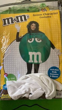 M&M Costume Green/One Size Fits All