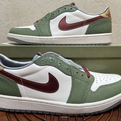 Size 13M- Air Jordan 1 Retro OG Low Year of the Dragon FN3727-100