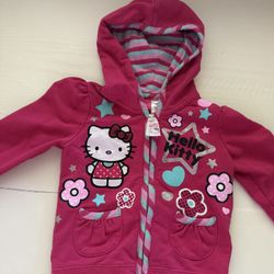 Hello Kitty Hoodie Zip Up