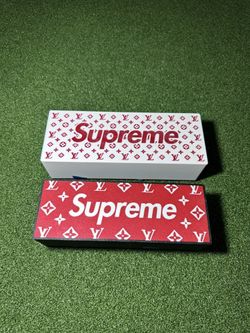 Custom Supreme Box Logo 3D Light Print