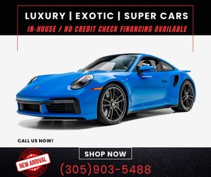 2023 PORSCHE 911 TURBO S SHARK BLUE NO CREDIT CHECK!!!!!!