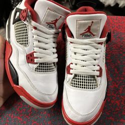 jordan 4 red fire