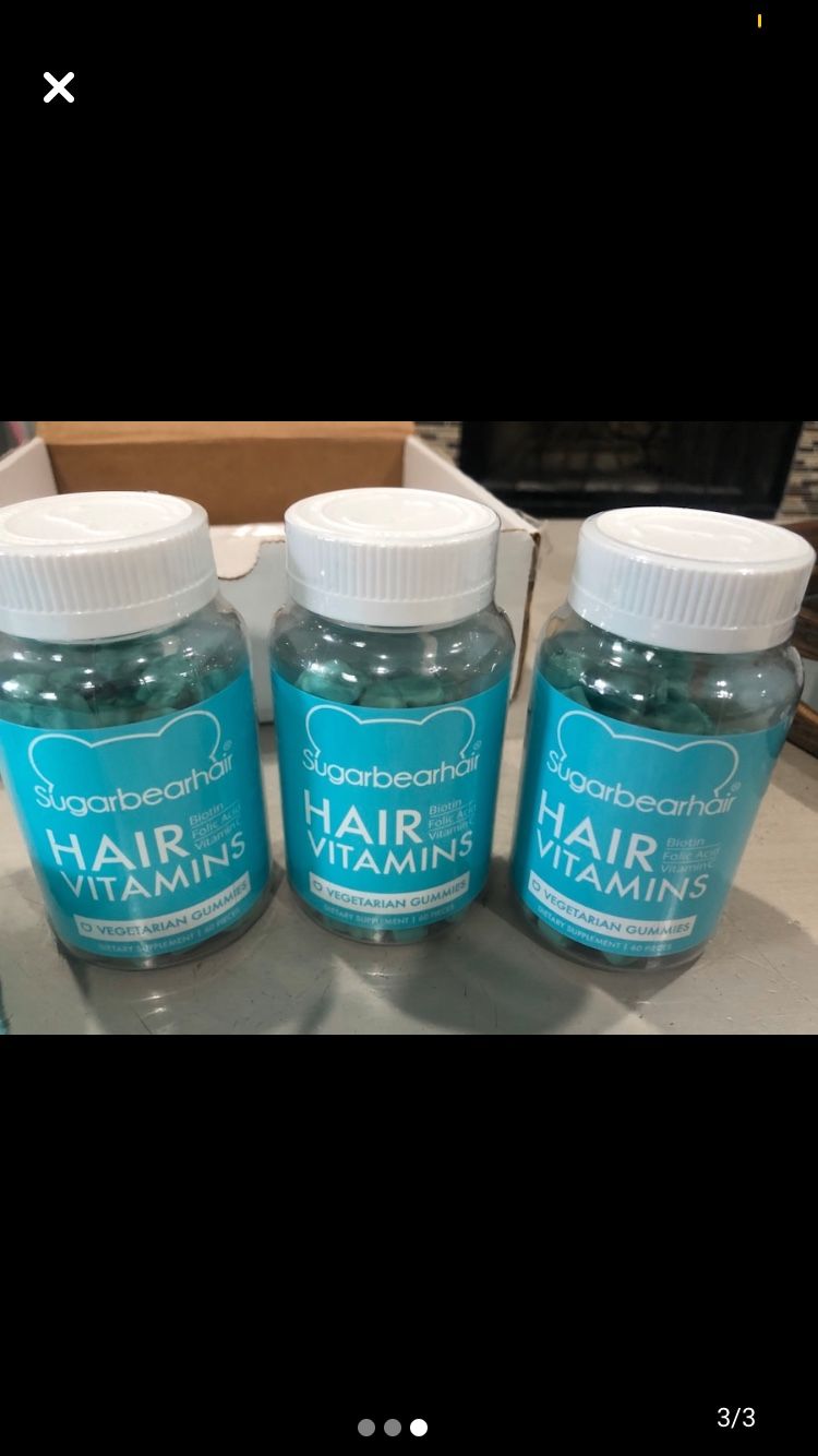 Hair gummies!!! Grow long beautiful locks!