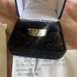Men’s Kay Jewelers Like New Ring 