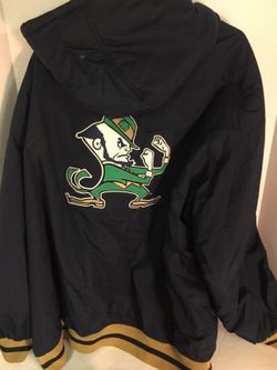 XXL Reebok Notre Dame parka jacket