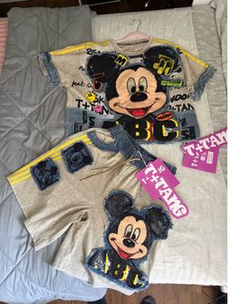Mickey Adult Oversize set, Short, Shirt, Mickey, Disney