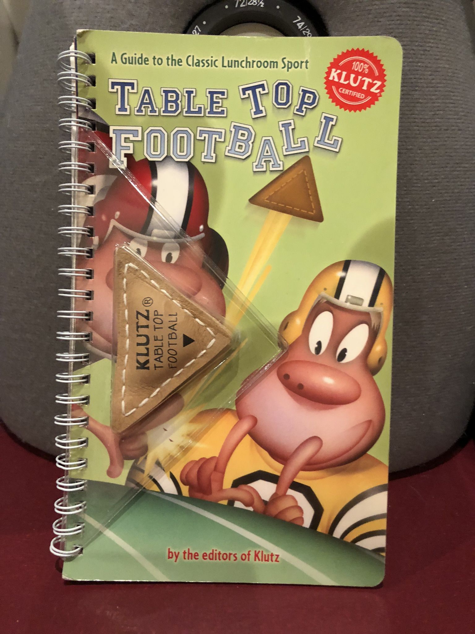 New Tabletop Football Game And Book.