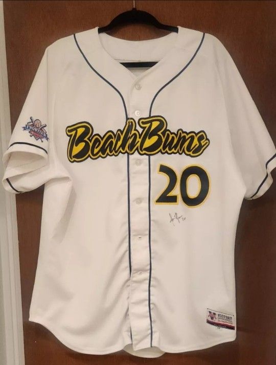 Rare Traverse City Beach Bums Jersey Sz 46 Similar To Drake Jersey