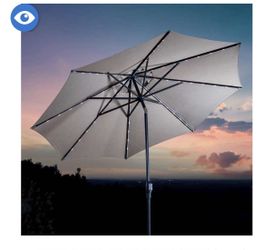 10ft umbrella LED