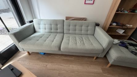 Ikea Morabo Couch and Ottoman