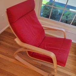 Red Rocking Chair